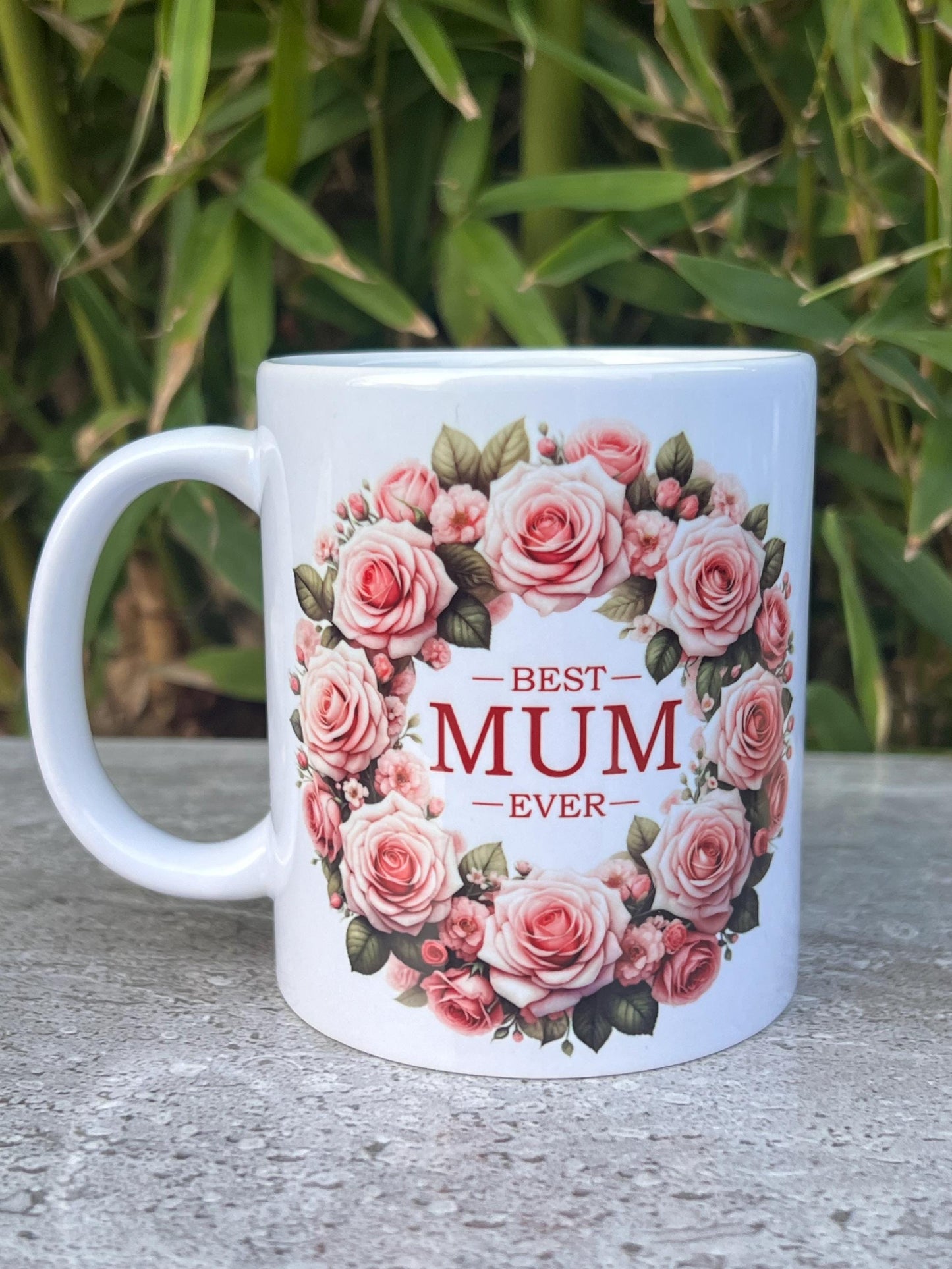 Mum, Mother, Nan personalised mug. Coffee,tea. Custom mug with names or message on the back for your lovely mum. 11oz cup.