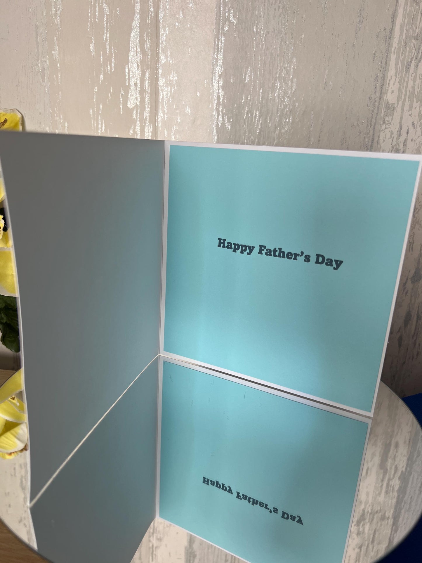 Father’s Day Card. 6x6 inch white card. Gaming dad with children’s names. personalised. great card for the Gamer dad out there. Birthday.