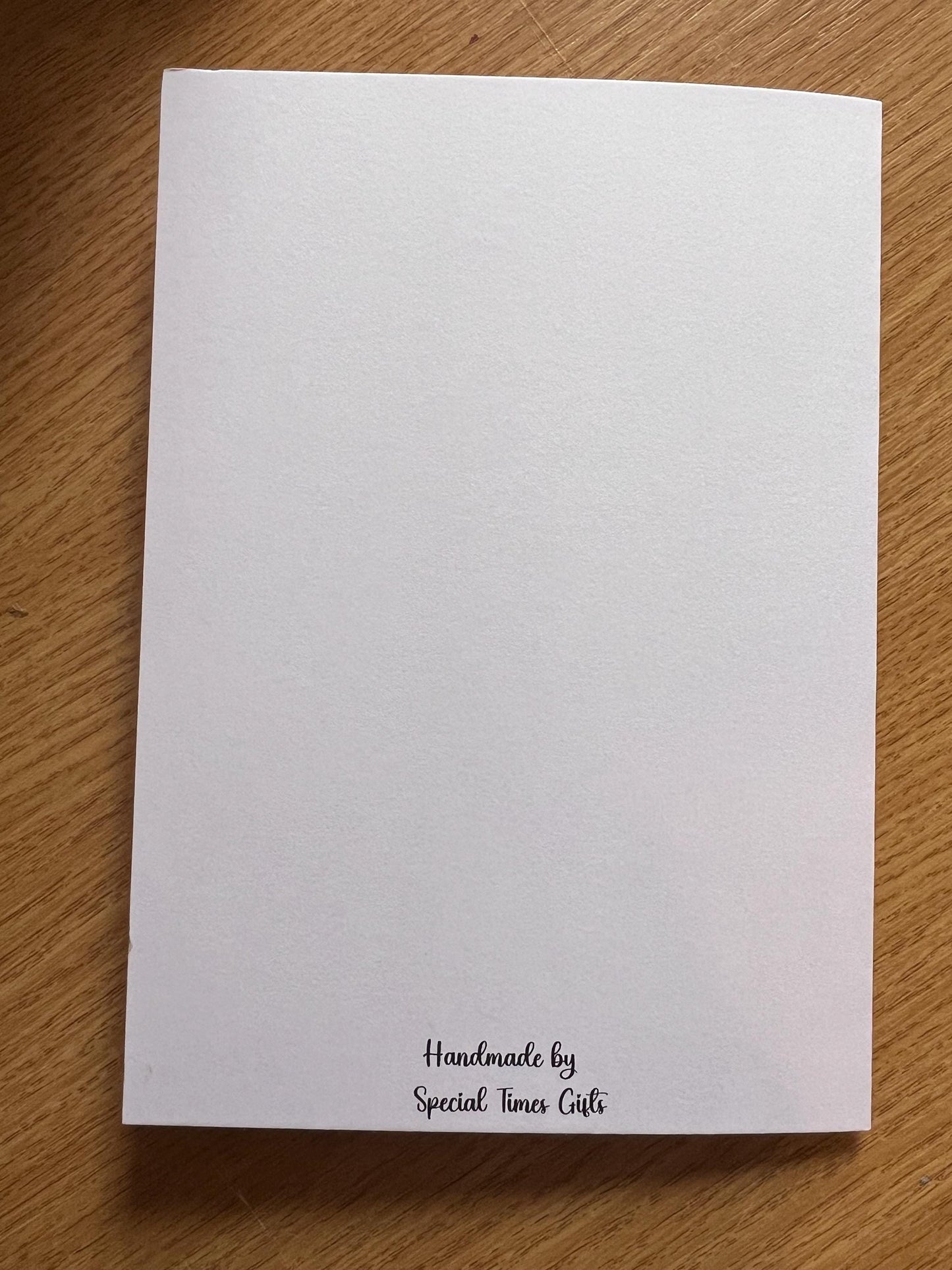Custom I love you card A5 21cm x14.8cm. Personalised. Cute romantic. Anniversey etc Partner, boyfriend , girlfriend, wife, husband