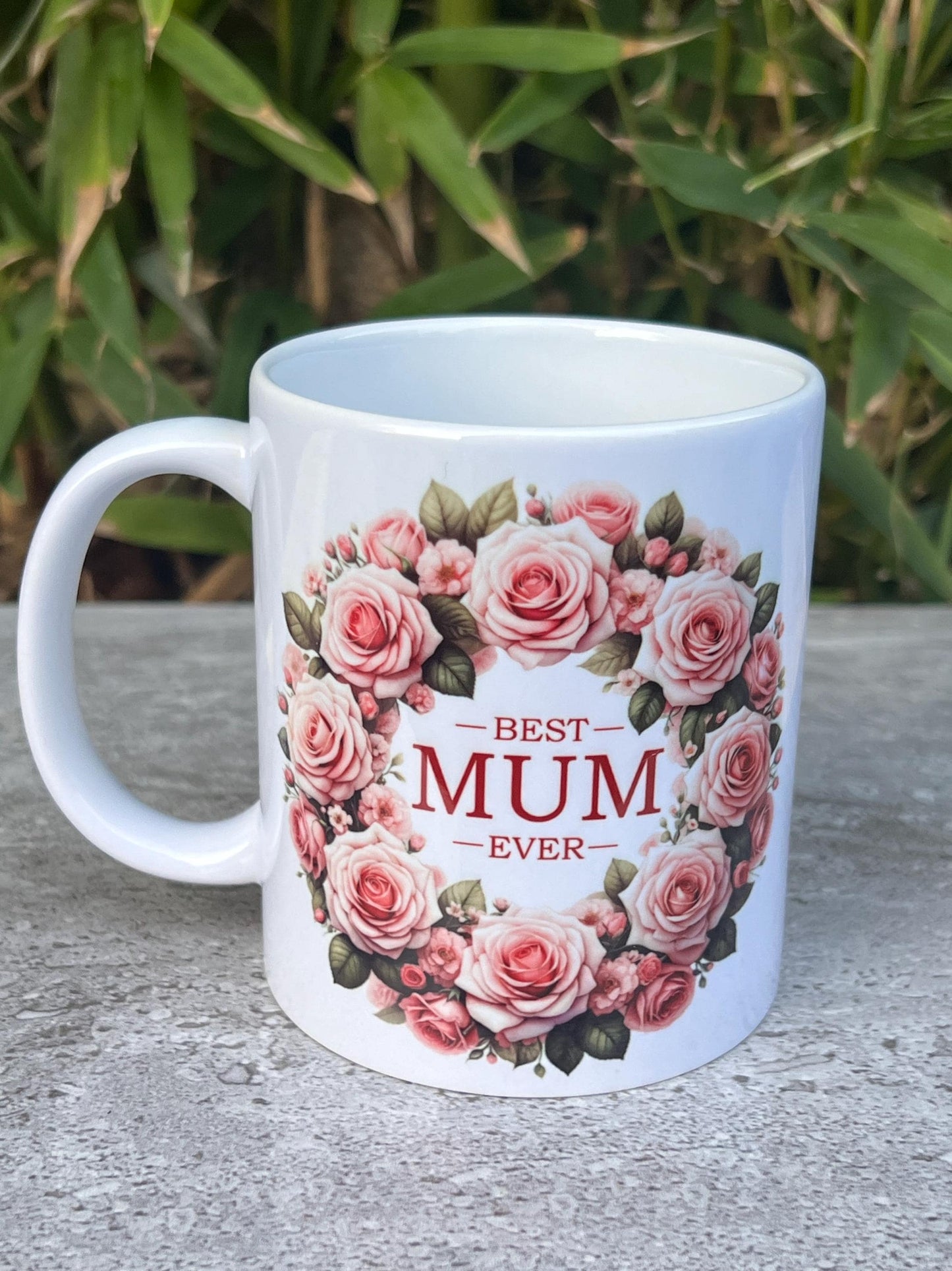 Mum, Mother, Nan personalised mug. Coffee,tea. Custom mug with names or message on the back for your lovely mum. 11oz cup.