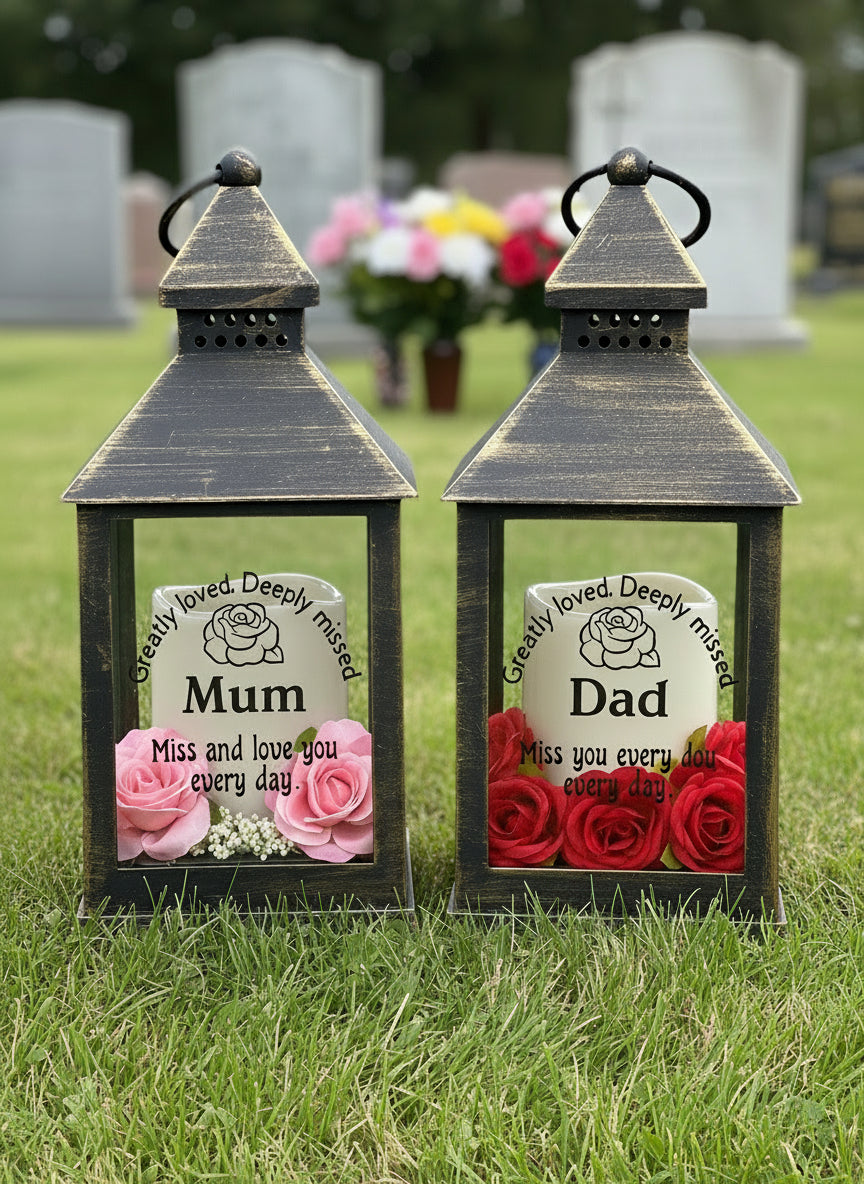 Personalised Memorial Photo Frame - Engraved Oak Effect 6x4