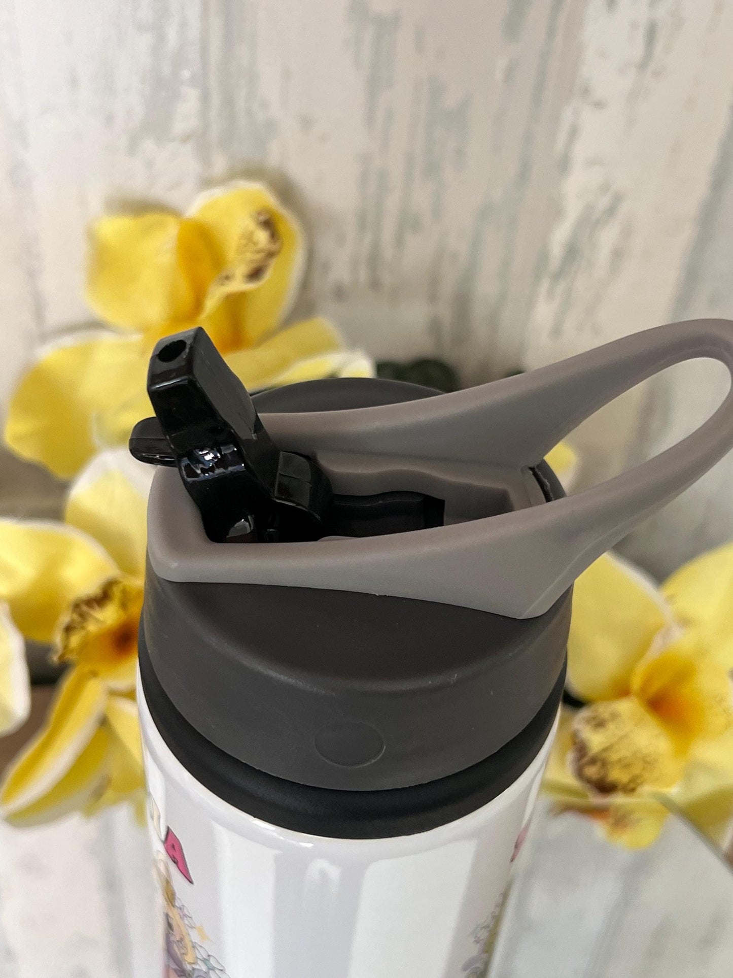 Labubu inspired water bottle | Labubu | with name | aluminium water bottle | child’s water bottle