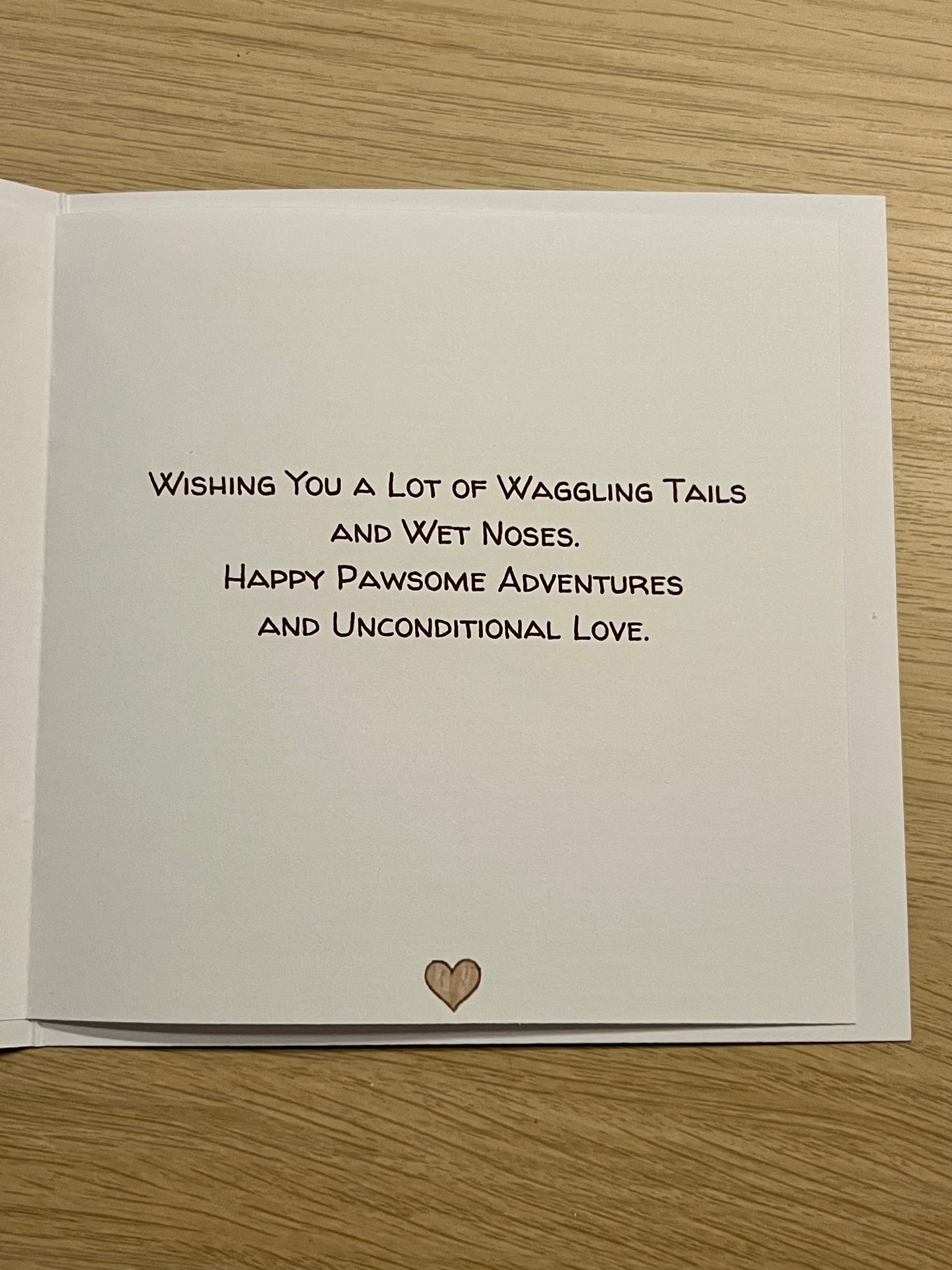 Personalised New Dog Puppy Card | Custom Breed Gold Pink Foil Congratulations