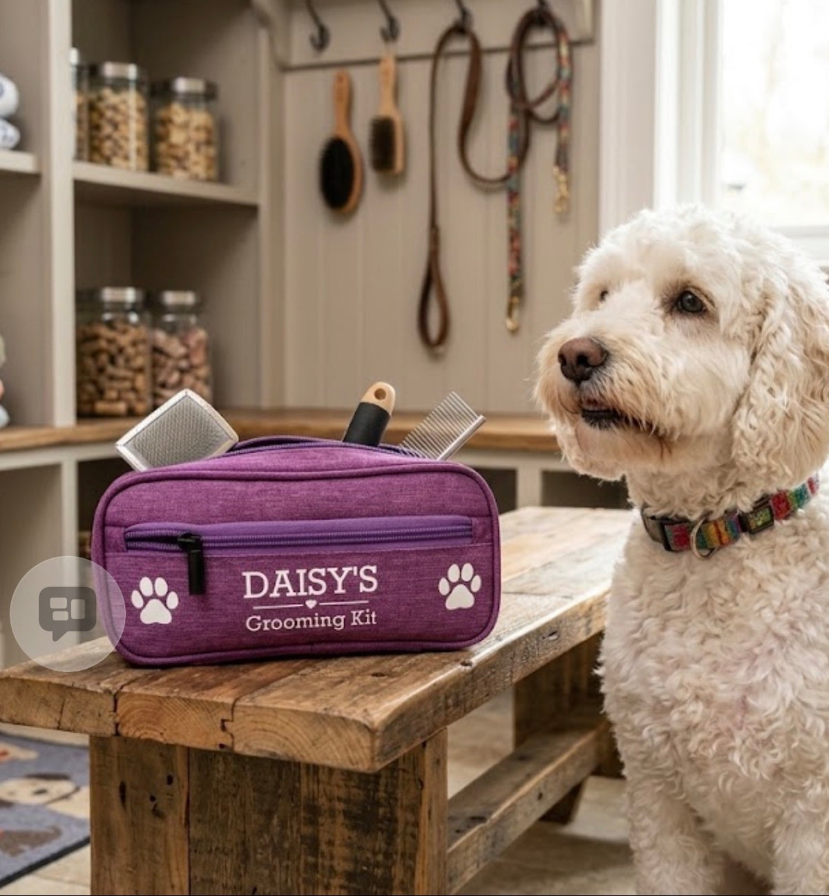 Personalised Dog Grooming Bag | Add Your Dog's Name