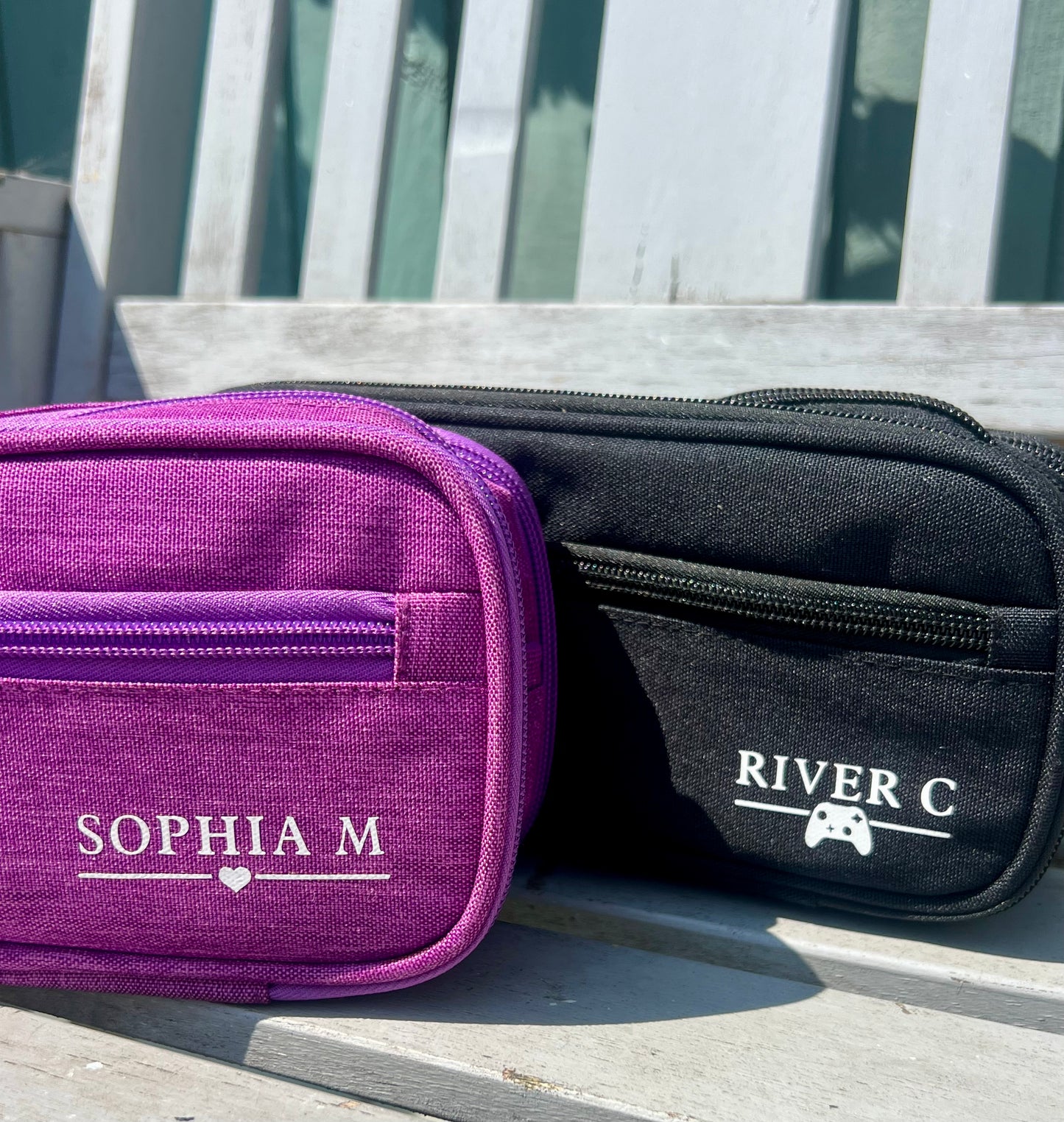 Personalised Pencil Case | 4-Zip School & University Stationery Organiser