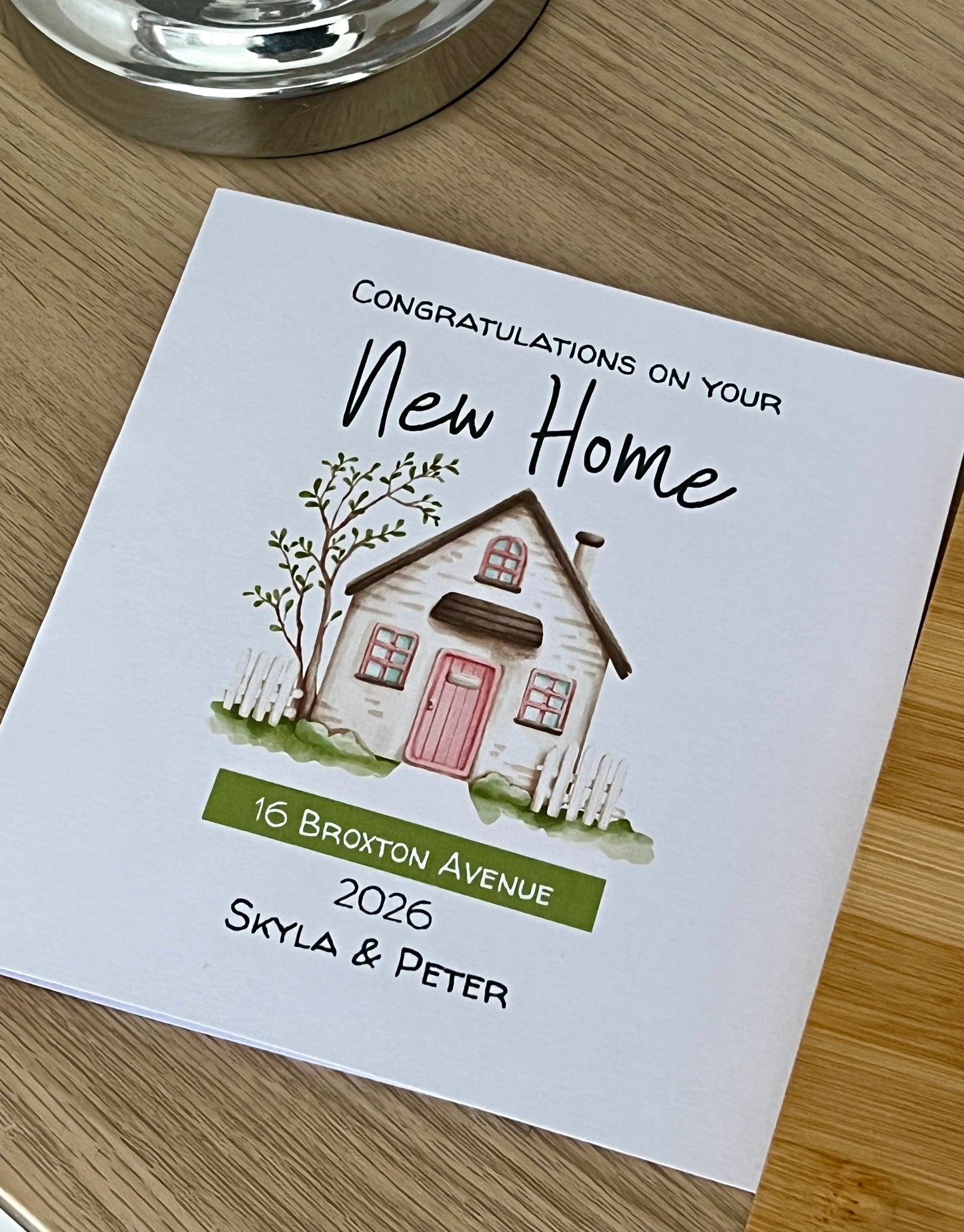 Personalised Cutting Board | New Home & Housewarming Gift | Engraved Bamboo